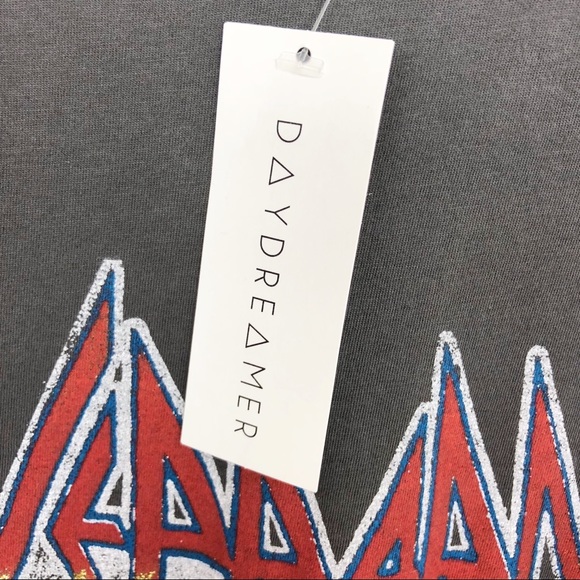 Daydreamer | Def Leppard Tour Band Tee Raglan New - Picture 5 of 7